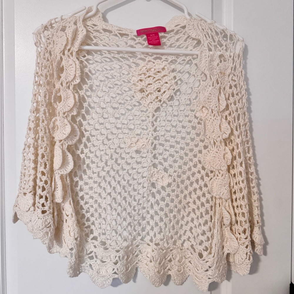Vintage betsey Johnson Cardigan 2008
